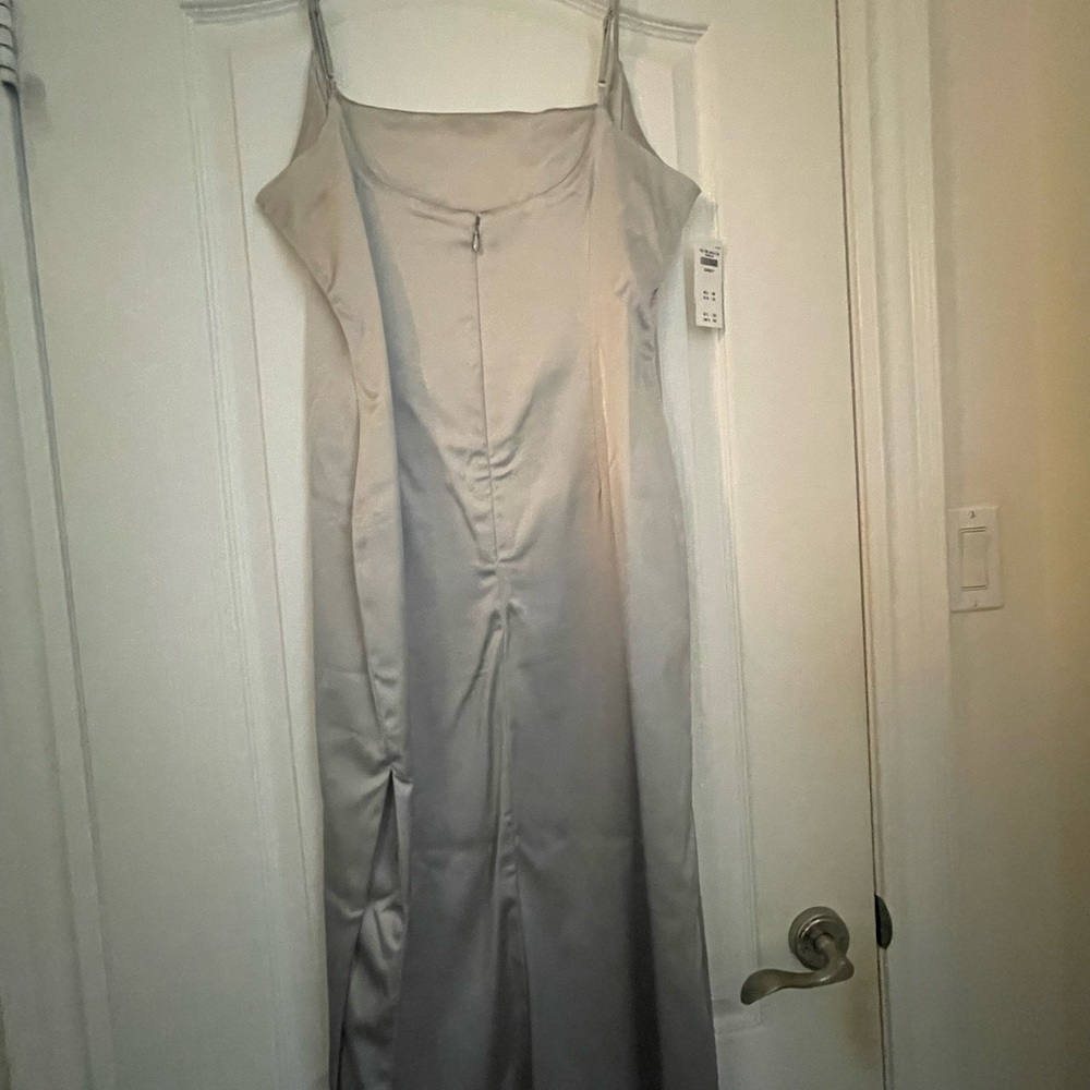 Abercrombie & Fitch satin midi dress - Picture 3 of 4